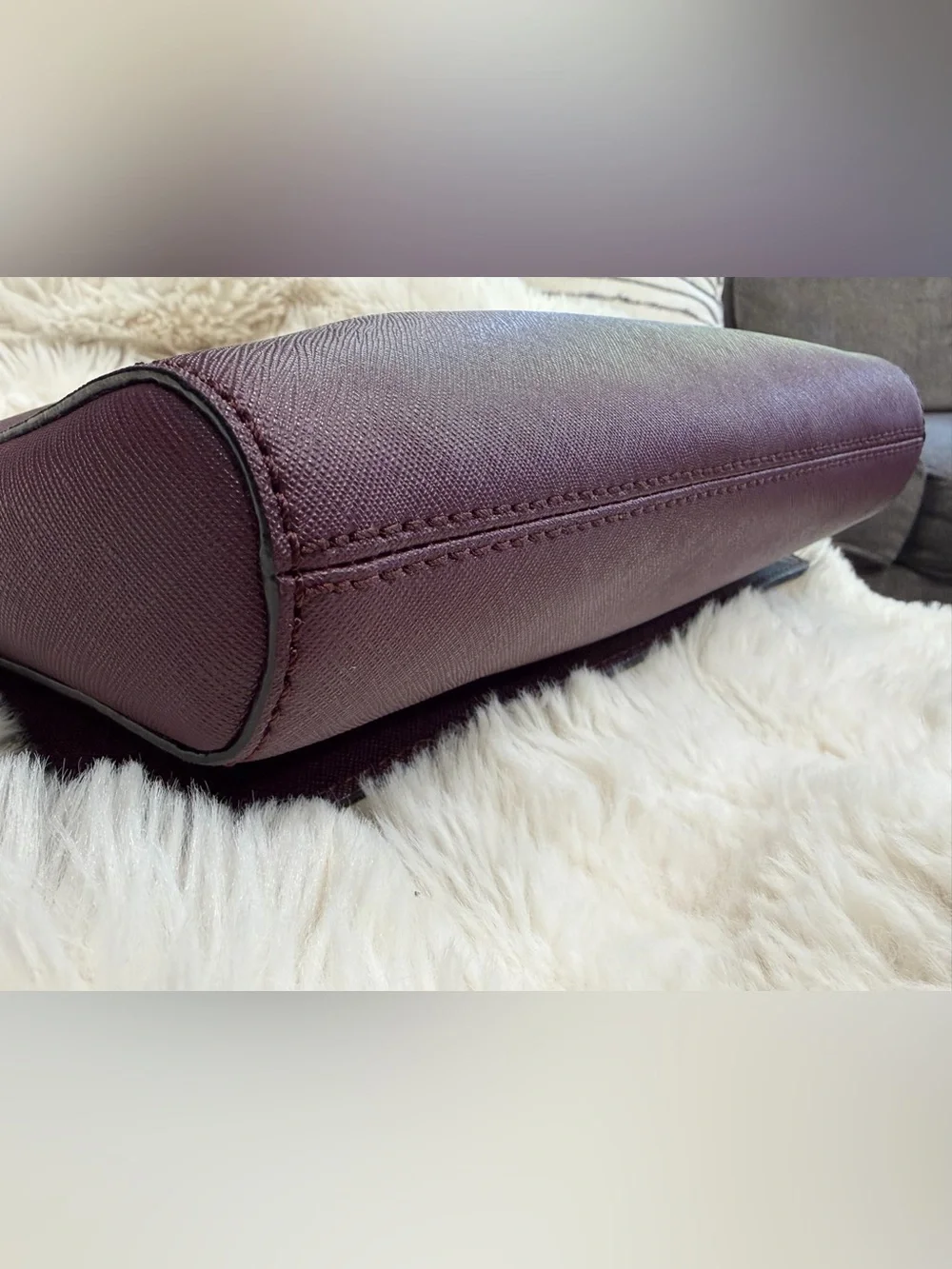 💜NWOT kate spade New York Plum Leather Crossbody Bag